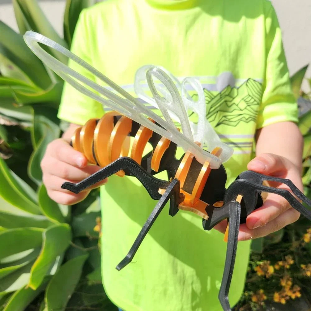 Bee Model Honeybee 3D Puzzle Honey Bees Classroom Science STEM Craft Insect Bugs